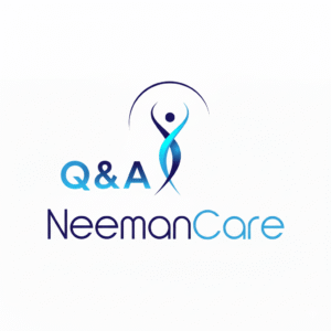 Логотип Neeman в сочетании с вопросами и ответами